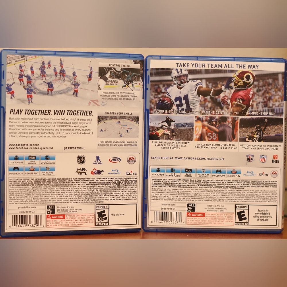 Sports PS4 Game Bundle - Picture 2 of 2